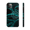 Teal Tentacles Octopus Black Ink Art Case Mate Tough Phone Cases Iphone 11 Pro Max