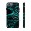 Teal Tentacles Octopus Black Ink Art Case Mate Tough Phone Cases Iphone 6/6S