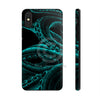 Teal Tentacles Octopus Black Ink Art Case Mate Tough Phone Cases Iphone X