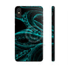 Teal Tentacles Octopus Black Ink Art Case Mate Tough Phone Cases Iphone Xs Max