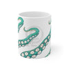 Teal Tentacles Octopus Ink Mug 11Oz