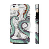 Teal Tentacles Octopus Vintage Map Ink Art Case Mate Tough Phone Cases Iphone 5/5S/5Se