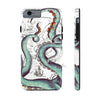 Teal Tentacles Octopus Vintage Map Ink Art Case Mate Tough Phone Cases Iphone 6/6S