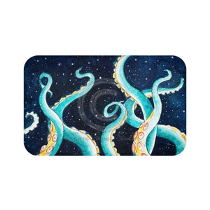 Tentacles Octopus Galaxy Bath Mat 34 × 21 Home Decor