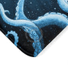 Tentacles Octopus Galaxy Blue Bath Mat Home Decor