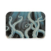 Tentacles Octopus Galaxy Woodblock Bath Mat 24 × 17 Home Decor
