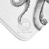 Tentacles Octopus Ink White Bath Mat Home Decor