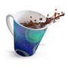 Tentacles Octopus Nebula Galaxy Teal Art Latte Mug Mug