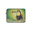 Toucan Bird Exotic Tropical Watercolor Art Laptop Sleeve 12