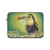 Toucan Bird Exotic Tropical Watercolor Art Laptop Sleeve 13