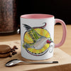 Tribal Hummingbird Sun Ink Art Accent Coffee Mug 11Oz