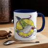 Tribal Hummingbird Sun Ink Art Accent Coffee Mug 11Oz