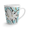 Tribal Teal Ink Octopus Art Latte Mug Mug