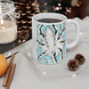 Tribal Teal Ink Octopus Art Mug 11Oz