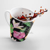 Tropical Hibiscus Exotic Black Latte Mug Mug