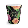 Tropical Hibiscus Exotic Black Latte Mug Mug