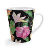 Tropical Hibiscus Exotic Black Latte Mug Mug