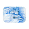 Two Cute Dolphins Blue Watercolor Art Bath Mat 24 × 17 Home Decor