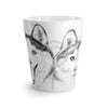 Two Huskies Buddies Art White Latte Mug Mug