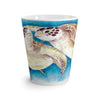 Two Sea Turtles Watercolor Latte Mug Mug