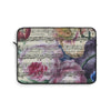 Vintage Floral Music Notes Art Laptop Sleeve 13
