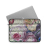Vintage Floral Music Notes Art Laptop Sleeve