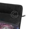 Vintage Floral Music Notes Art Laptop Sleeve