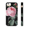 Vintage Floral Pink Rose Art Case Mate Tough Phone Cases Iphone 5/5S/5Se