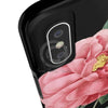Vintage Floral Red Rose Art Case Mate Tough Phone Cases