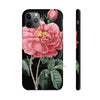 Vintage Floral Red Rose Art Case Mate Tough Phone Cases Iphone 11 Pro Max