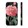 Vintage Floral Red Rose Art Case Mate Tough Phone Cases Iphone 7 8