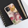 Vintage Flowers Bouqet Music Art Case Mate Tough Phone Cases