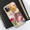 Vintage Flowers Bouqet Music Art Case Mate Tough Phone Cases