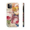 Vintage Flowers Bouqet Music Art Case Mate Tough Phone Cases Iphone 11 Pro Max