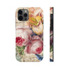 Vintage Flowers Bouqet Music Art Case Mate Tough Phone Cases Iphone 12 Pro