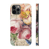 Vintage Flowers Bouqet Music Art Case Mate Tough Phone Cases Iphone 12 Pro Max