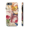 Vintage Flowers Bouqet Music Art Case Mate Tough Phone Cases Iphone 6/6S