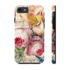 Vintage Flowers Bouqet Music Art Case Mate Tough Phone Cases Iphone 7 8