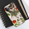 Vintage Flowers Butterflies Romantic Letter Case Mate Tough Phone Cases