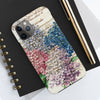 Vintage Lilac Romantic Chic Art Case Mate Tough Phone Cases
