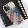 Vintage Lilac Romantic Chic Art Case Mate Tough Phone Cases