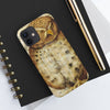 Vintage Owl Papyrus Chic Art Case Mate Tough Phone Cases