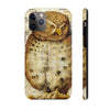 Vintage Owl Papyrus Chic Art Case Mate Tough Phone Cases Iphone 11 Pro