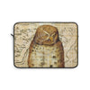 Vintage Owl Papyrus Chic Art Laptop Sleeve 13