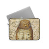Vintage Owl Papyrus Chic Art Laptop Sleeve