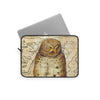 Vintage Owl Papyrus Chic Art Laptop Sleeve
