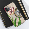 Vintage Tulip Compass Map Art Case Mate Tough Phone Cases