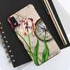 Vintage Tulip Compass Map Art Case Mate Tough Phone Cases