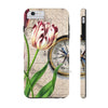 Vintage Tulip Compass Map Art Case Mate Tough Phone Cases Iphone 6/6S Plus