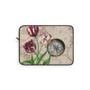 Vintage Tulip Compass Map Art Laptop Sleeve 12